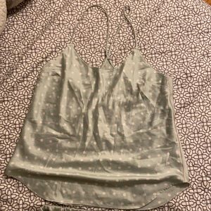 Victoria’s Secret - Satin Pajama Set - XS, Mint & White